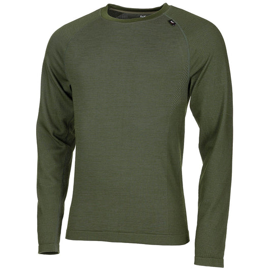Unterhemd, "Merino 50",oliv
