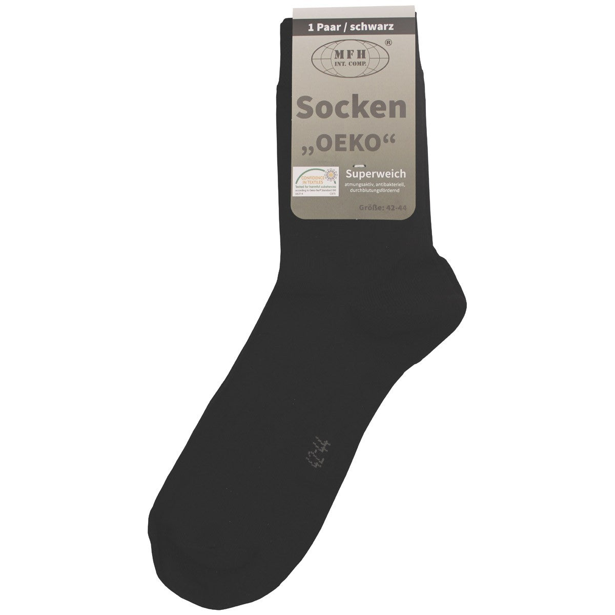 Socken, "Oeko", schwarz
