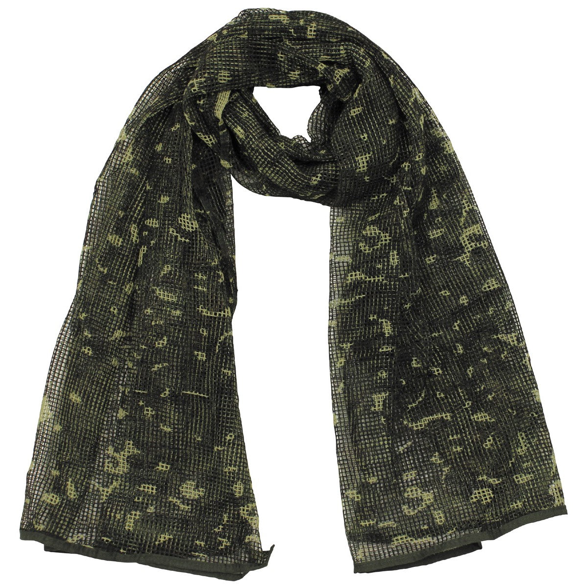 Netzschal, flecktarn,ca. 190 x 90 cm