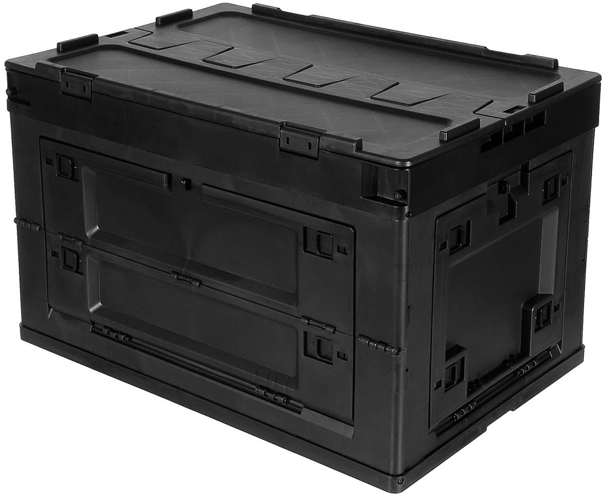 Box, Kunststoff, faltbar,60 l, schwarz