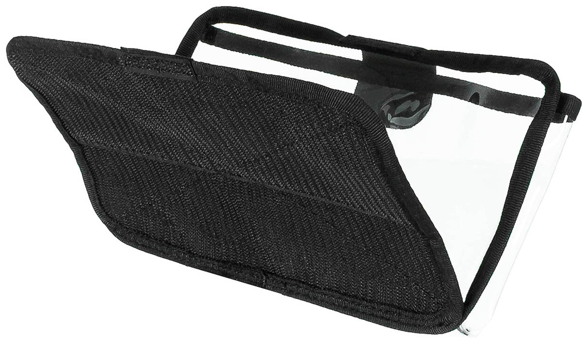 Karten-/Tablet-Tasche,klappbar, schwarz