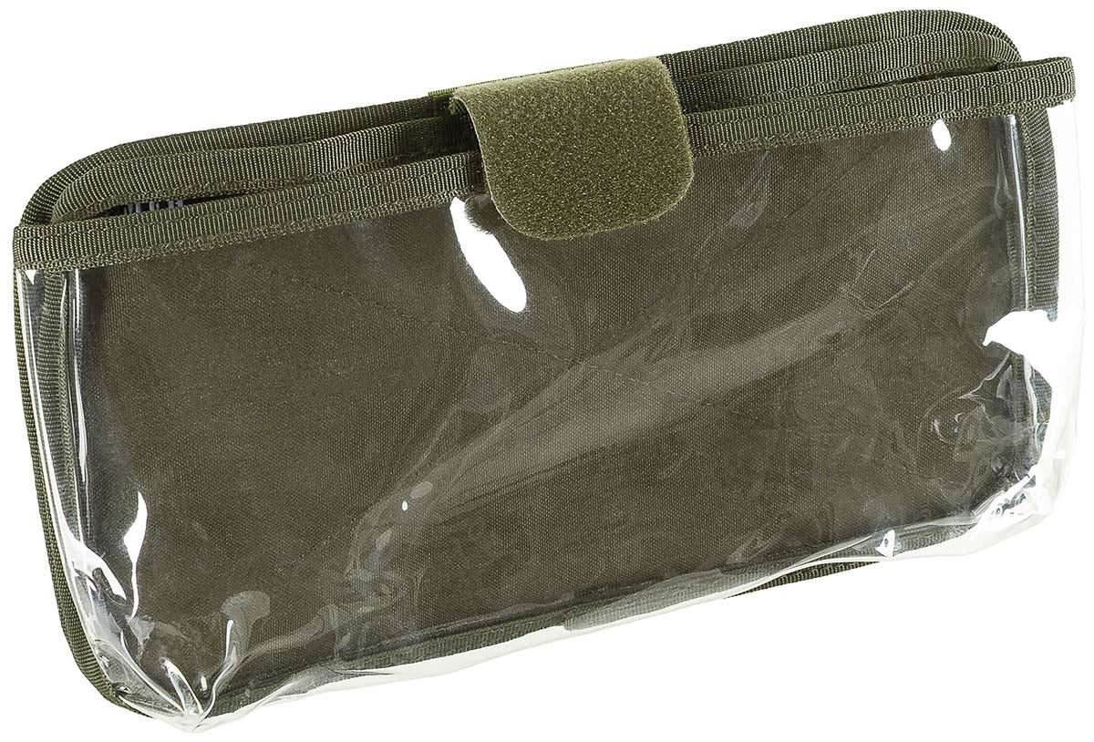Karten-/Tablet-Tasche,klappbar, oliv