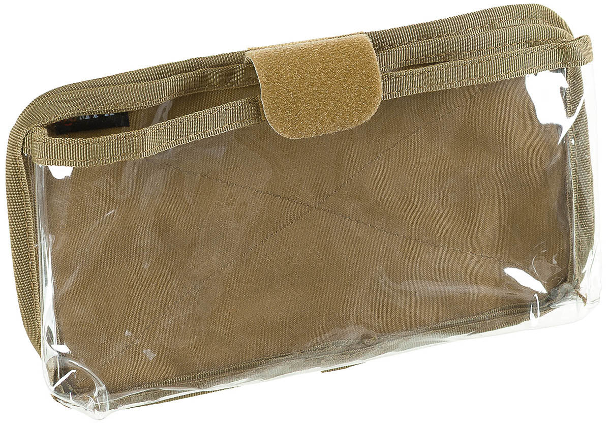 Karten-/Tablet-Tasche,klappbar, coyote tan