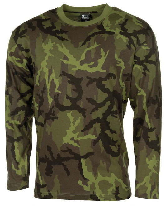 US Shirt, langarm,M 95 CZ tarn, 170 g/m²