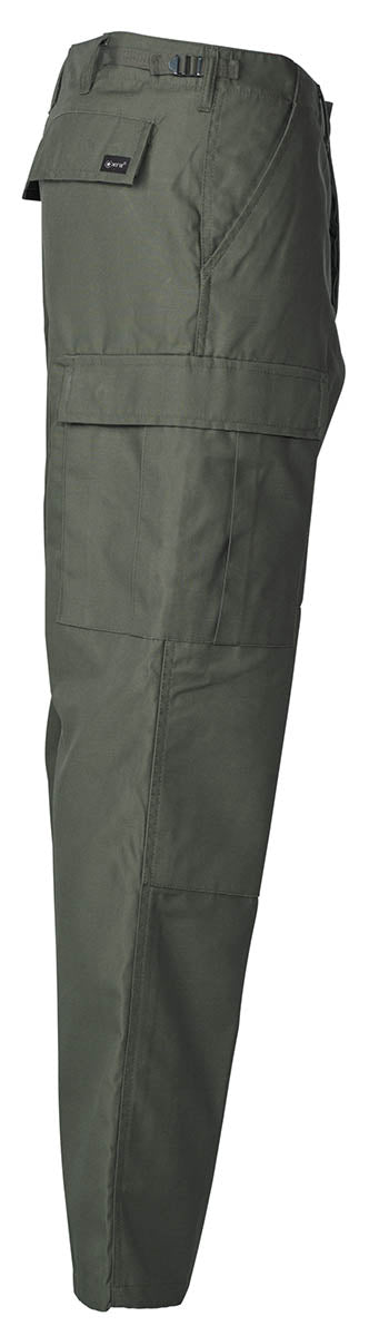 US Kampfhose, BDU, oliv,Knie- und Gesäßverstärkung