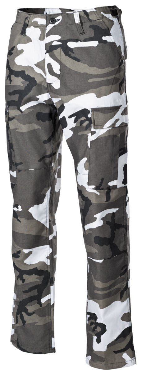 US Kampfhose, BDU, urban,Knie- und Gesäßverstärkung