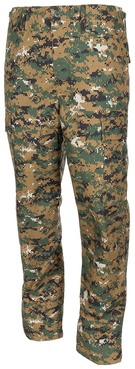 US Kampfhose, BDU, Rip Stop,digital woodland