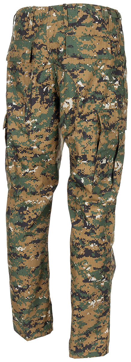 US Kampfhose, BDU, Rip Stop,digital woodland