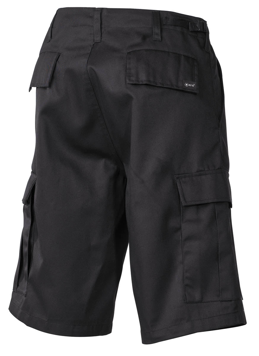 US Bermuda, BDU, schwarz,mit Seitentaschen