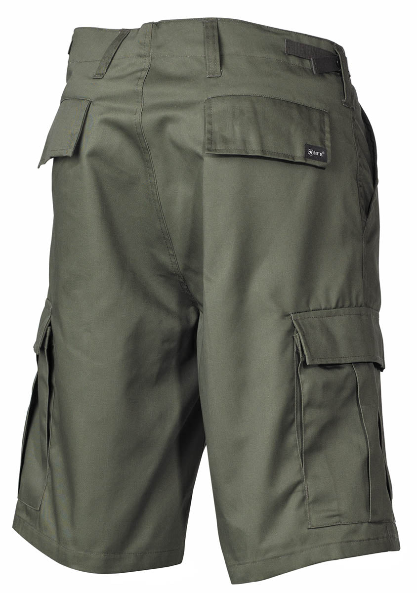 US Bermuda, BDU, oliv,mit Seitentaschen