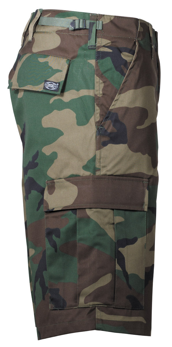 US Bermuda, BDU, woodland,mit Seitentaschen