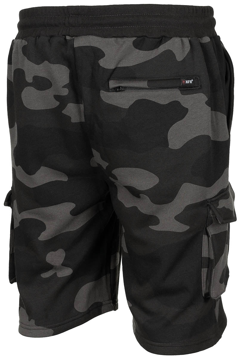Bermuda, "Jogger",dark camo