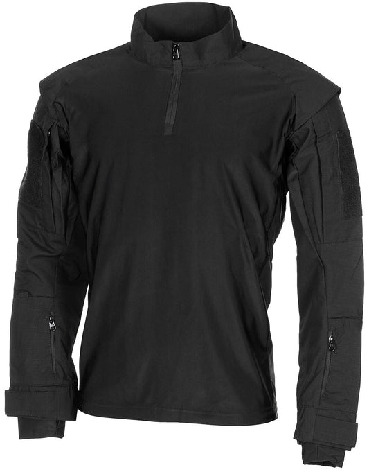 US Tactical Hemd, langarm,schwarz