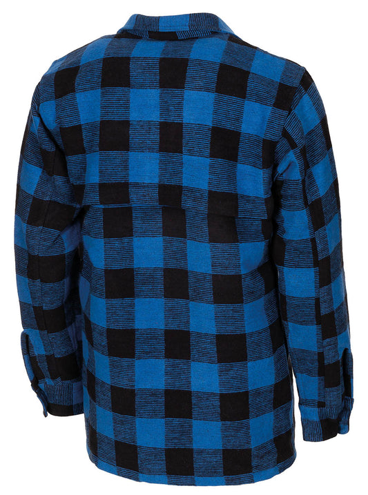 Holzfällerhemd,blau-schwarz, kariert
