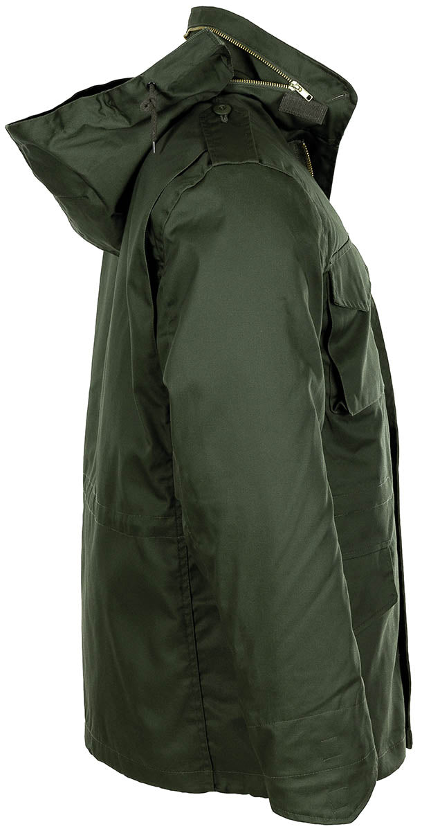 US Feldjacke M65, oliv,m. auskn. Steppfutter
