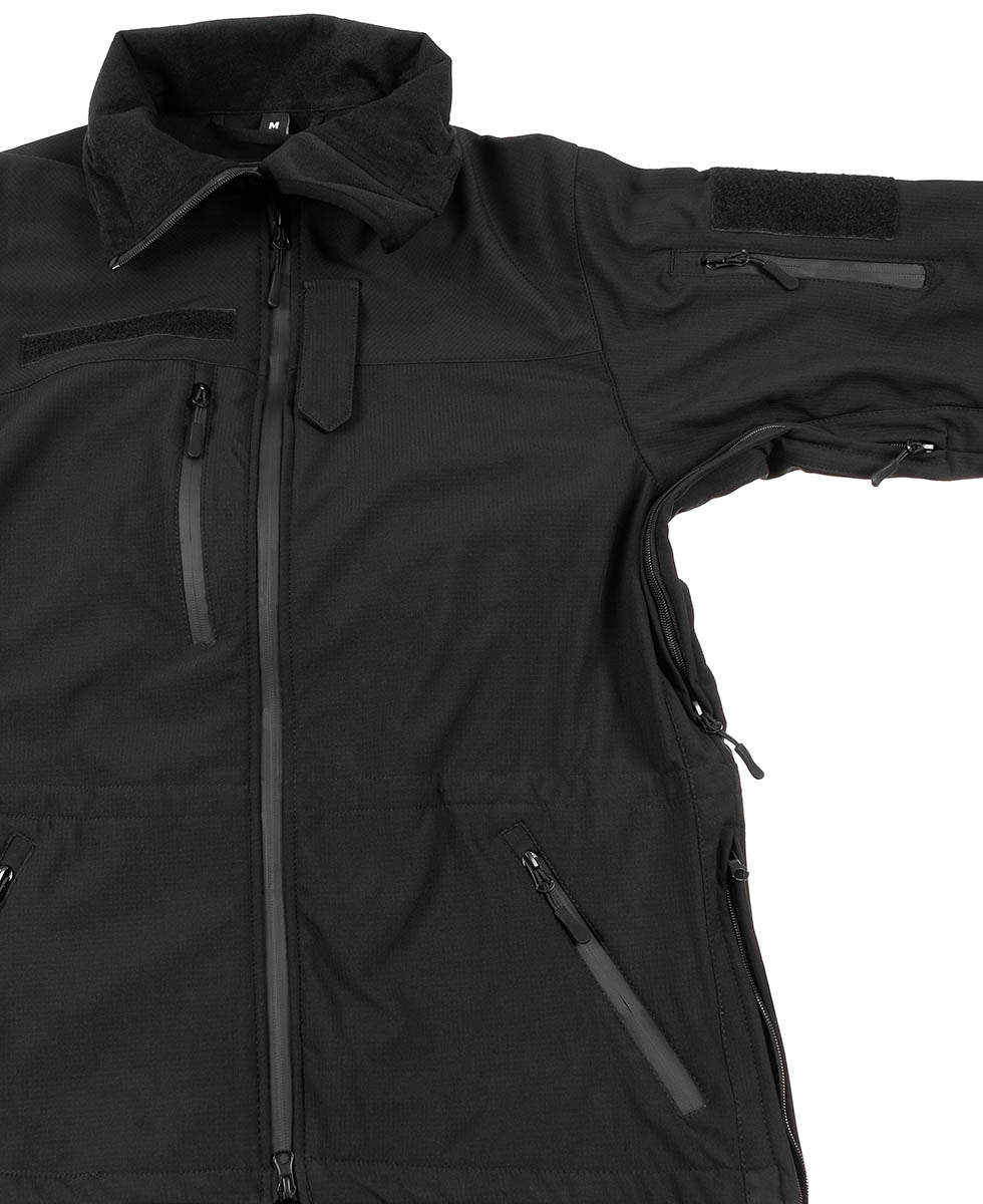 Softshell Jacke,High Defence, schwarz