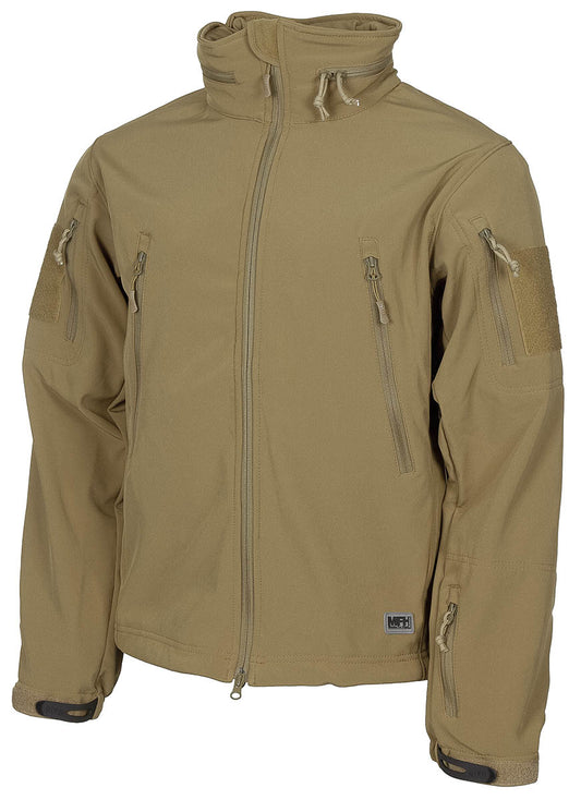 Softshell Jacke, "Scorpion",coyote tan