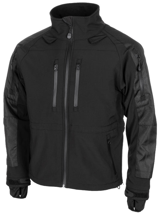 Softshell Jacke, "Protect",schwarz