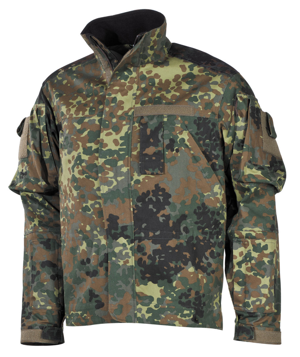 BW Kampfjacke, Einsatz/Übung,kurz, flecktarn