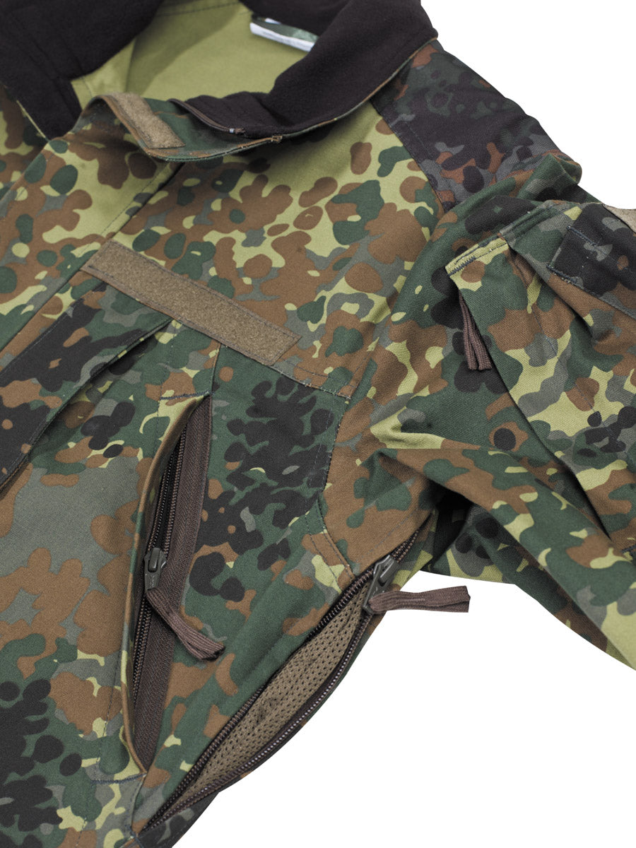 BW Kampfjacke, Einsatz/Übung,kurz, flecktarn