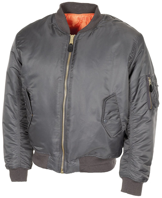 US Pilotenjacke MA1,urban grau