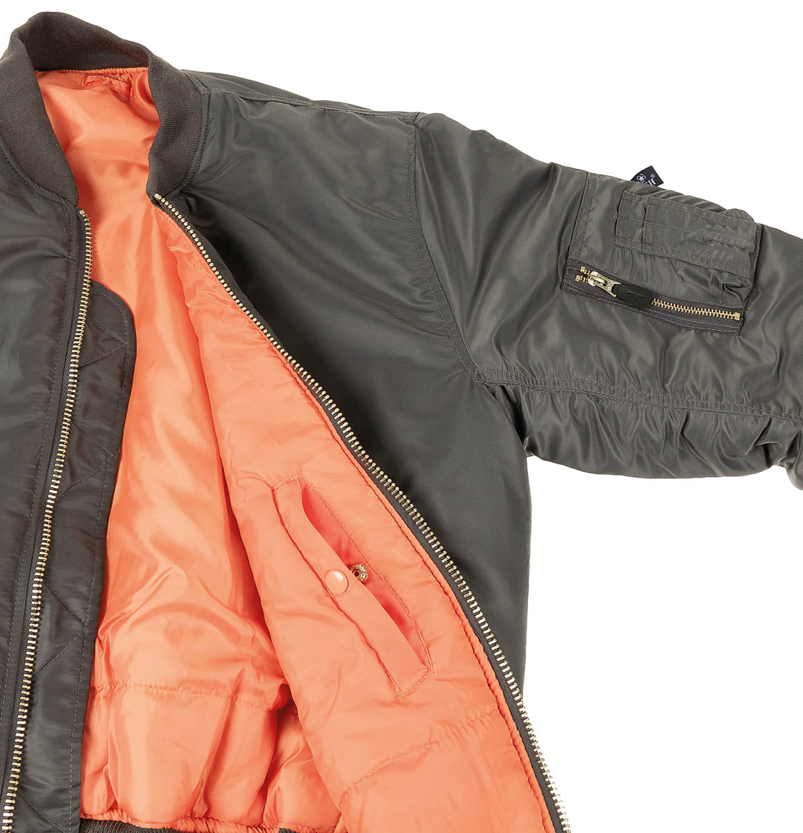 US Pilotenjacke MA1,urban grau