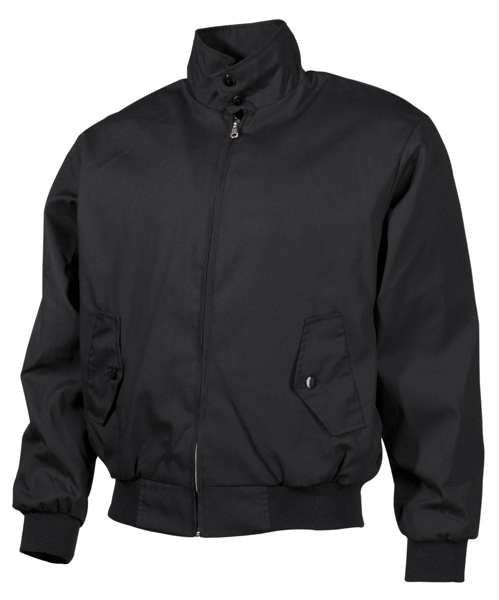 Jacke, "English Style",schwarz