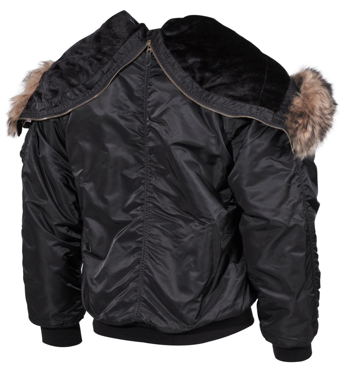 US Polarjacke N2B, schwarz,dick gefüttert