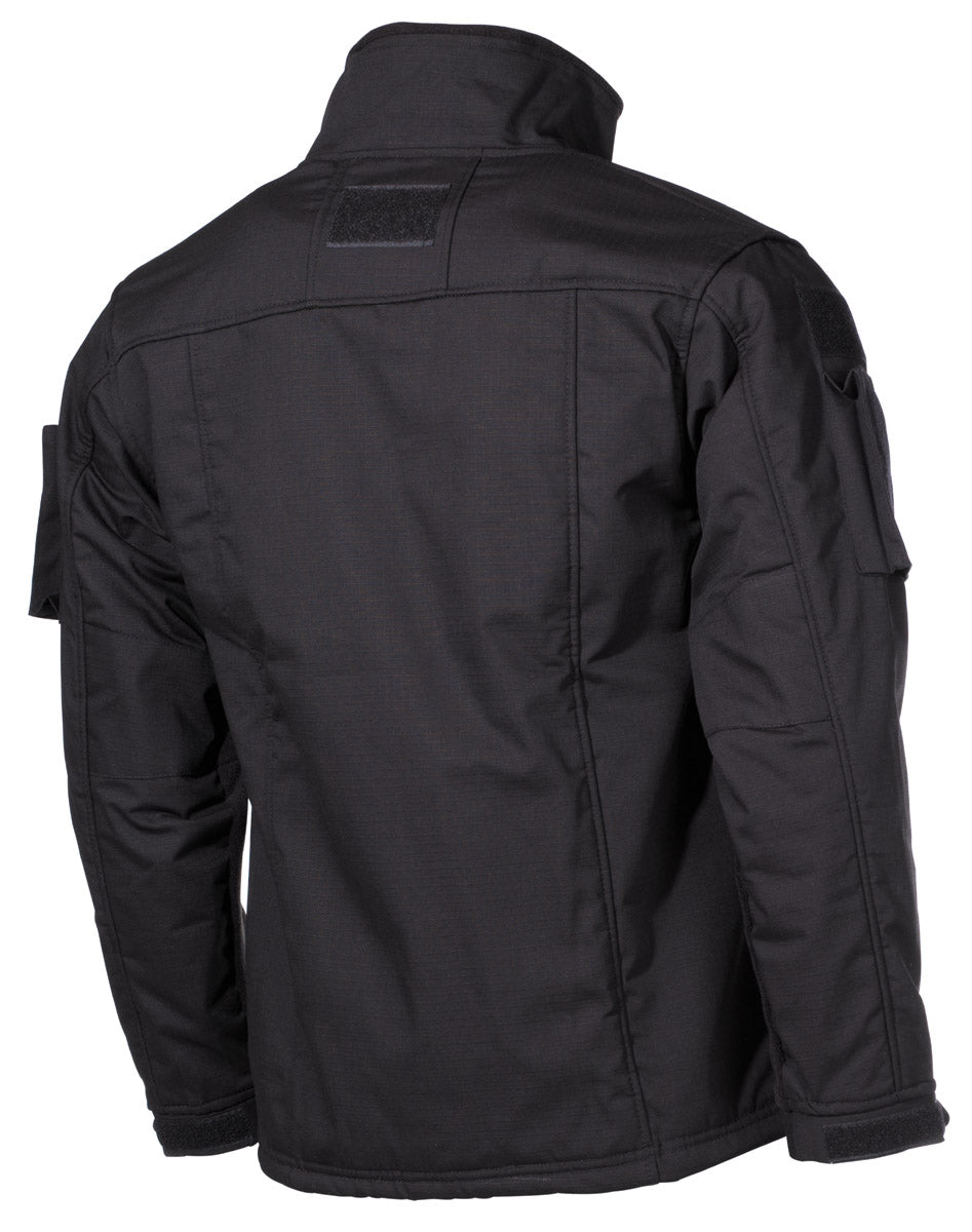 Fleece-Jacke, "Combat",schwarz