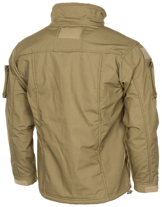 Fleece-Jacke, "Combat",coyote tan