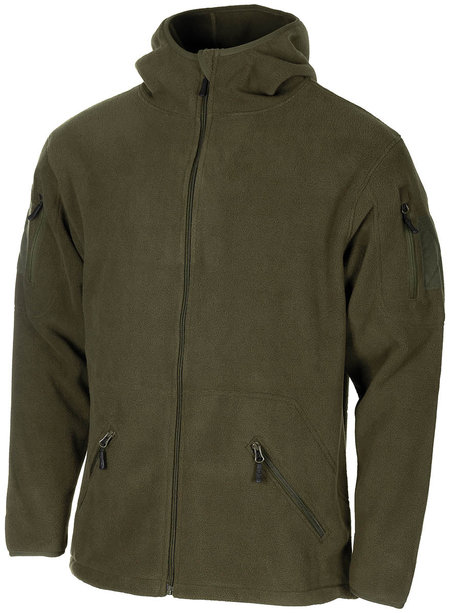 Fleece-Jacke, "Tactical",oliv