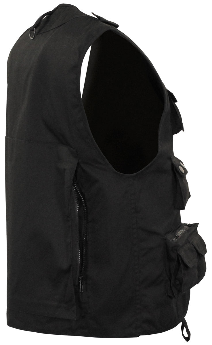 Outdoor Weste, schwarz,schwere Ausführung