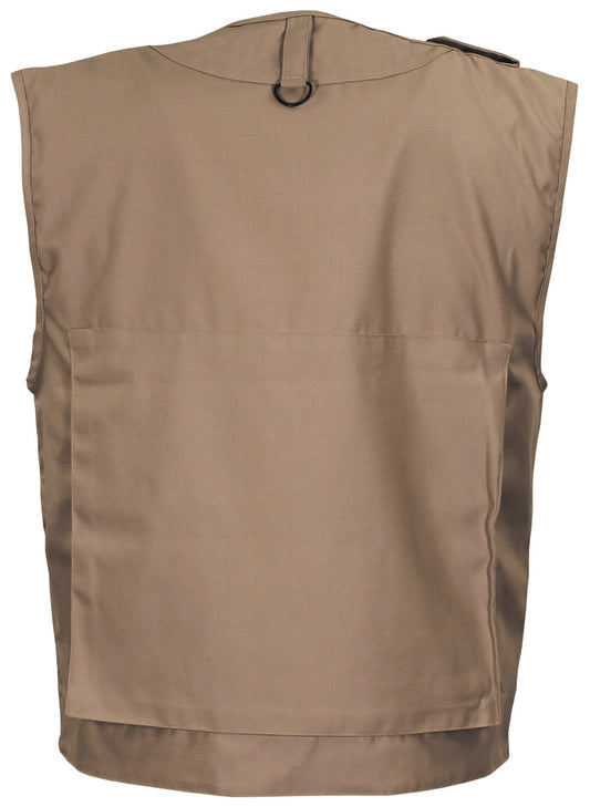 Outdoor Weste, khaki,schwere Ausführung