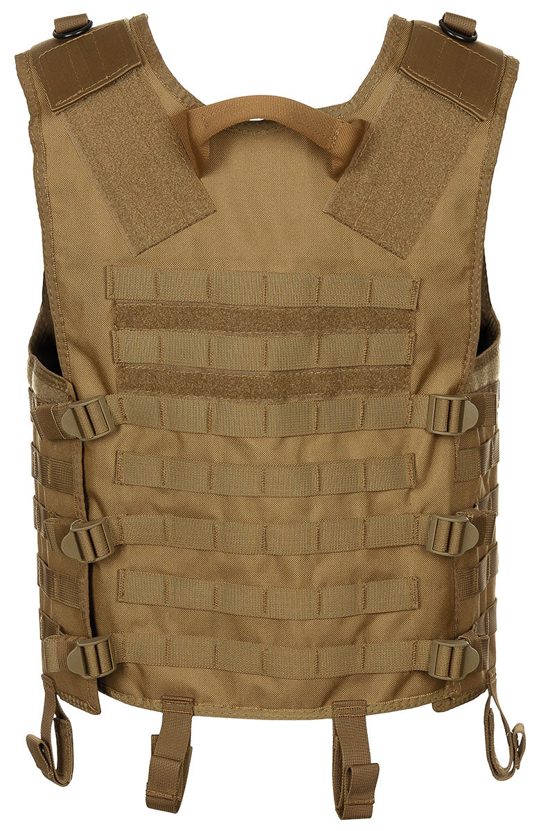 Weste, "MOLLE Light",coyote tan