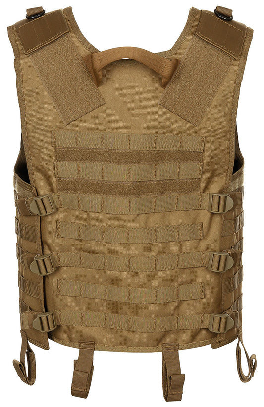 Weste, "MOLLE Light",coyote tan