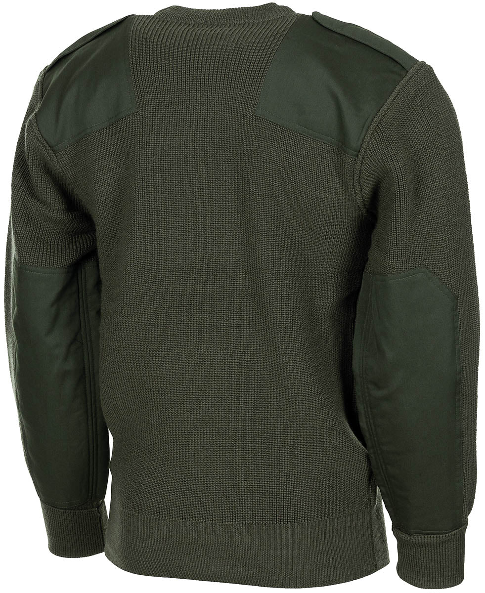 BW Pullover, mit Brusttasche,oliv