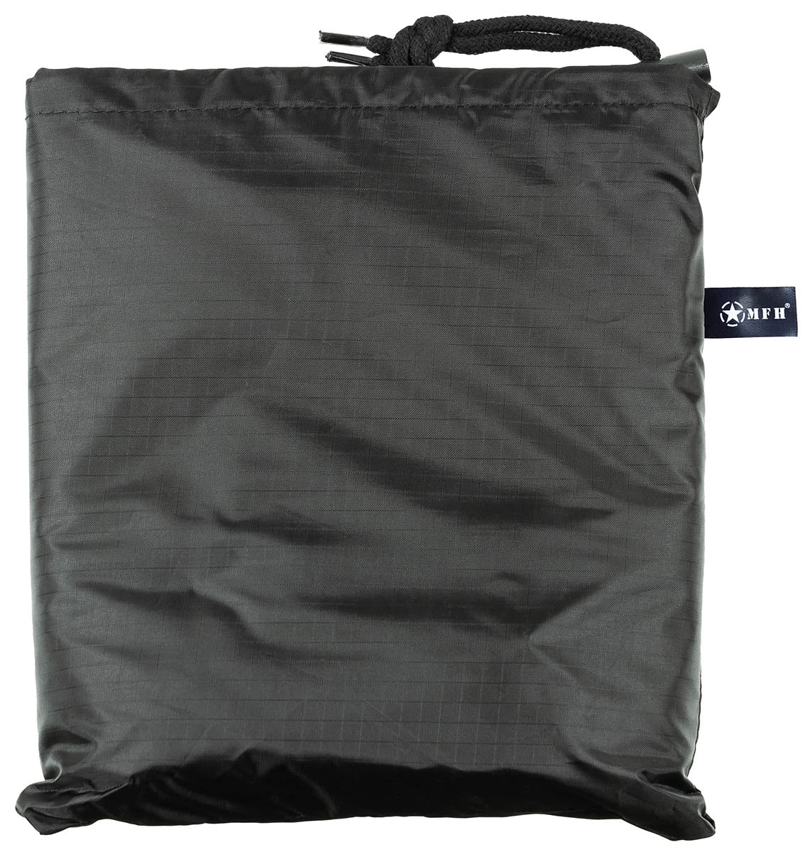 Poncho, Rip Stop,schwarz, ca. 144 x 223 cm