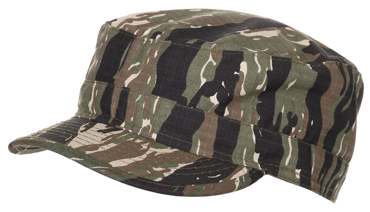 US BDU Feldmütze, Rip Stop,tiger stripe