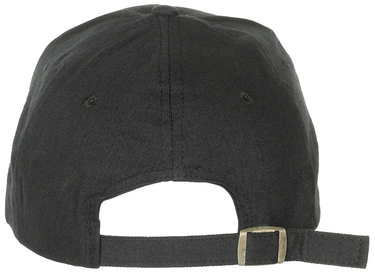 BB Cap, flach, schwarz,gebürstet