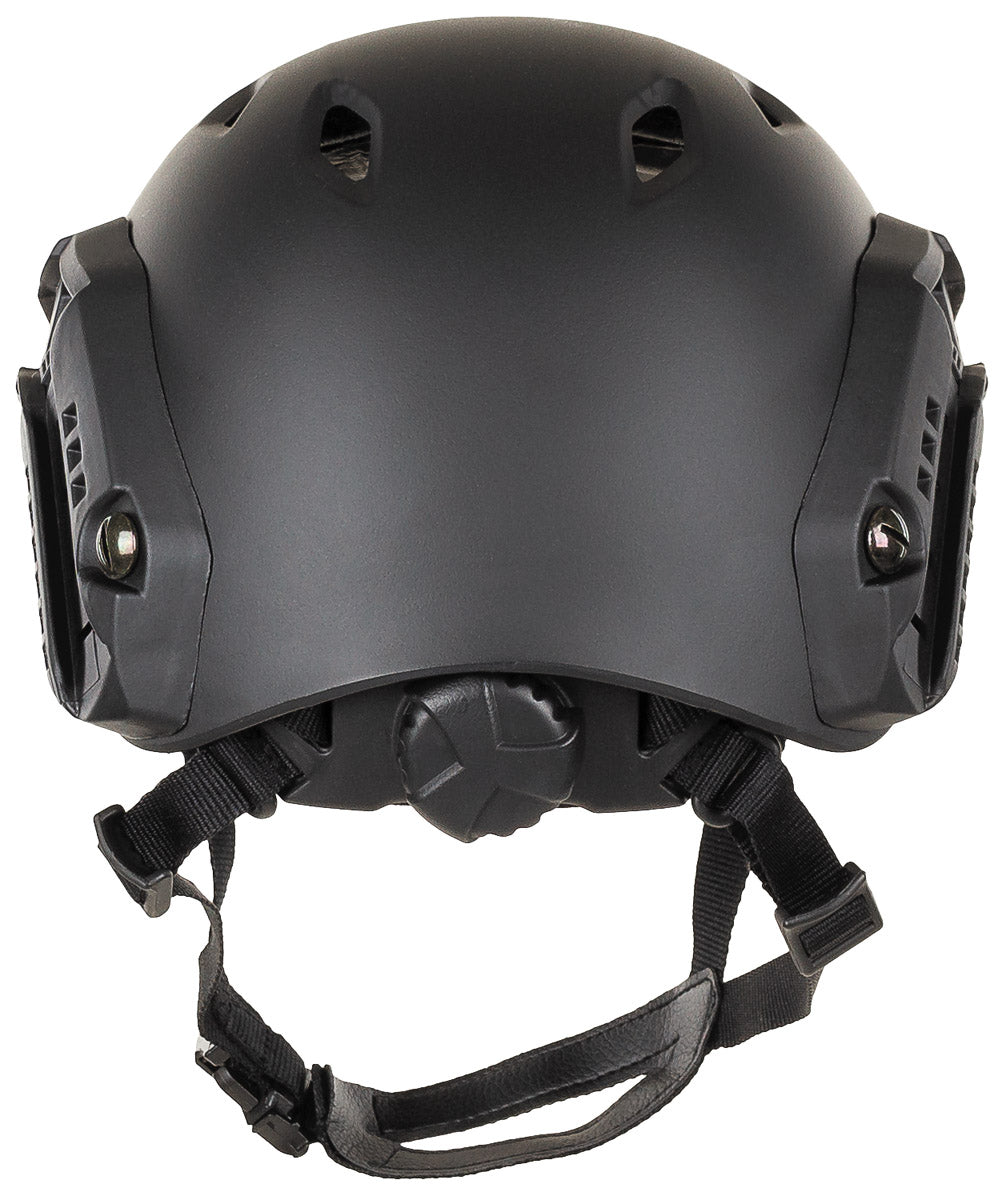 US Helm, FAST-Fallschirmjäger,schwarz, Rails, ABS-Kunststoff