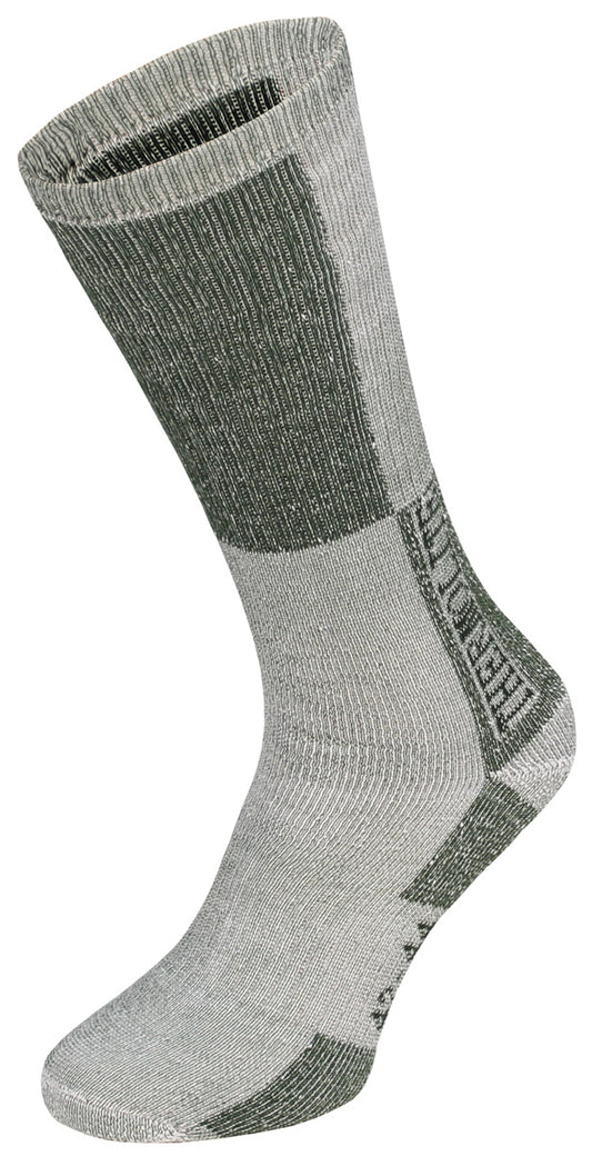 Wintersocken, "Polar",oliv-weiß