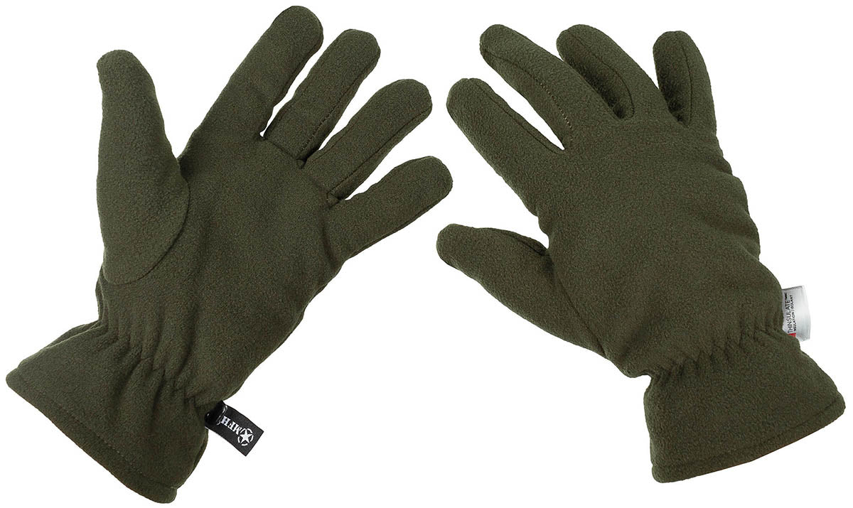 Fleece-Handschuhe, oliv,3M┘ Thinsulate┘ Insulation