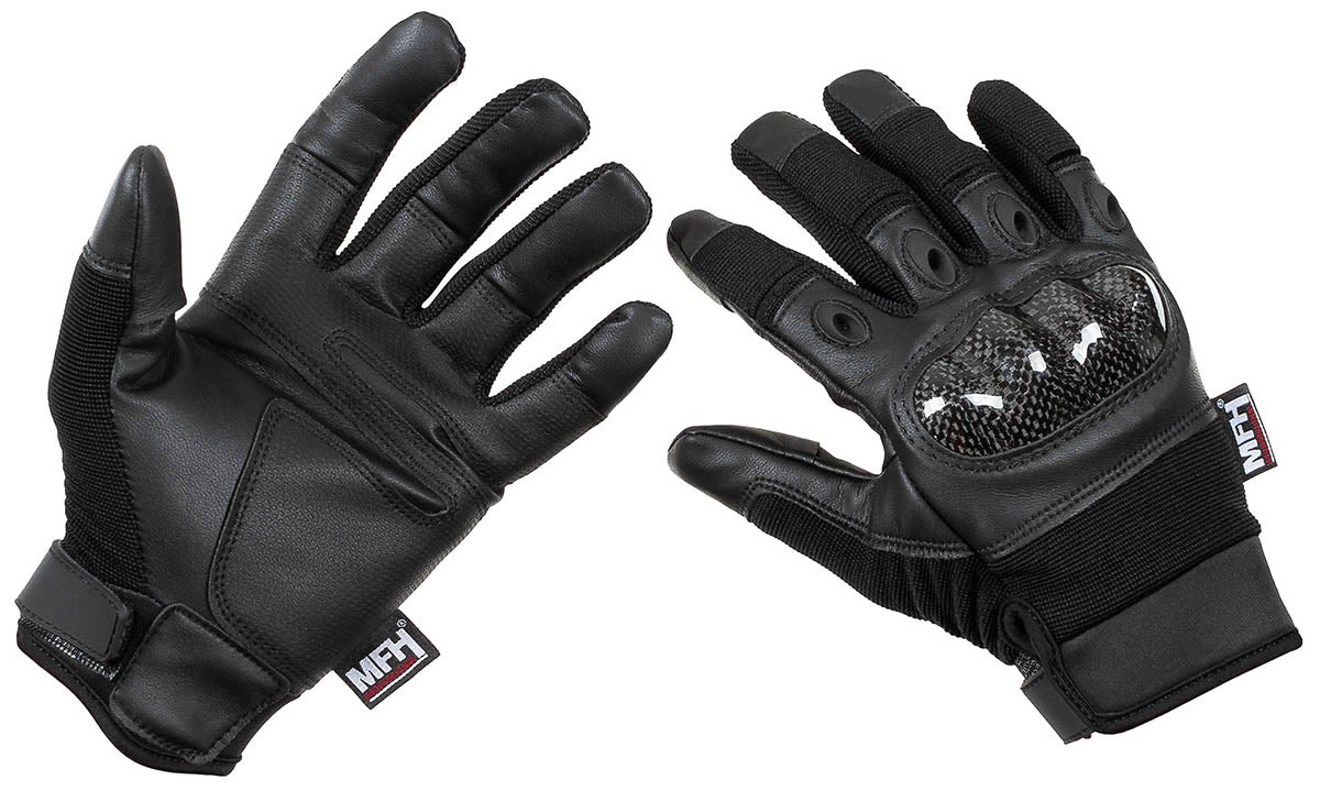 Tactical Handschuhe, "Mission"schwarz
