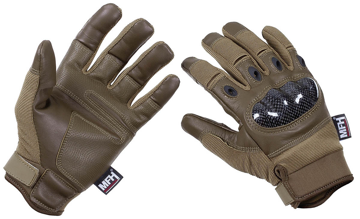 Tactical Handschuhe, "Mission"coyote tan