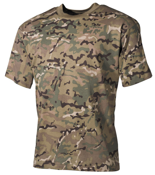 Kinder T-Shirt, halbarm,operation-camo, 170 g/m²