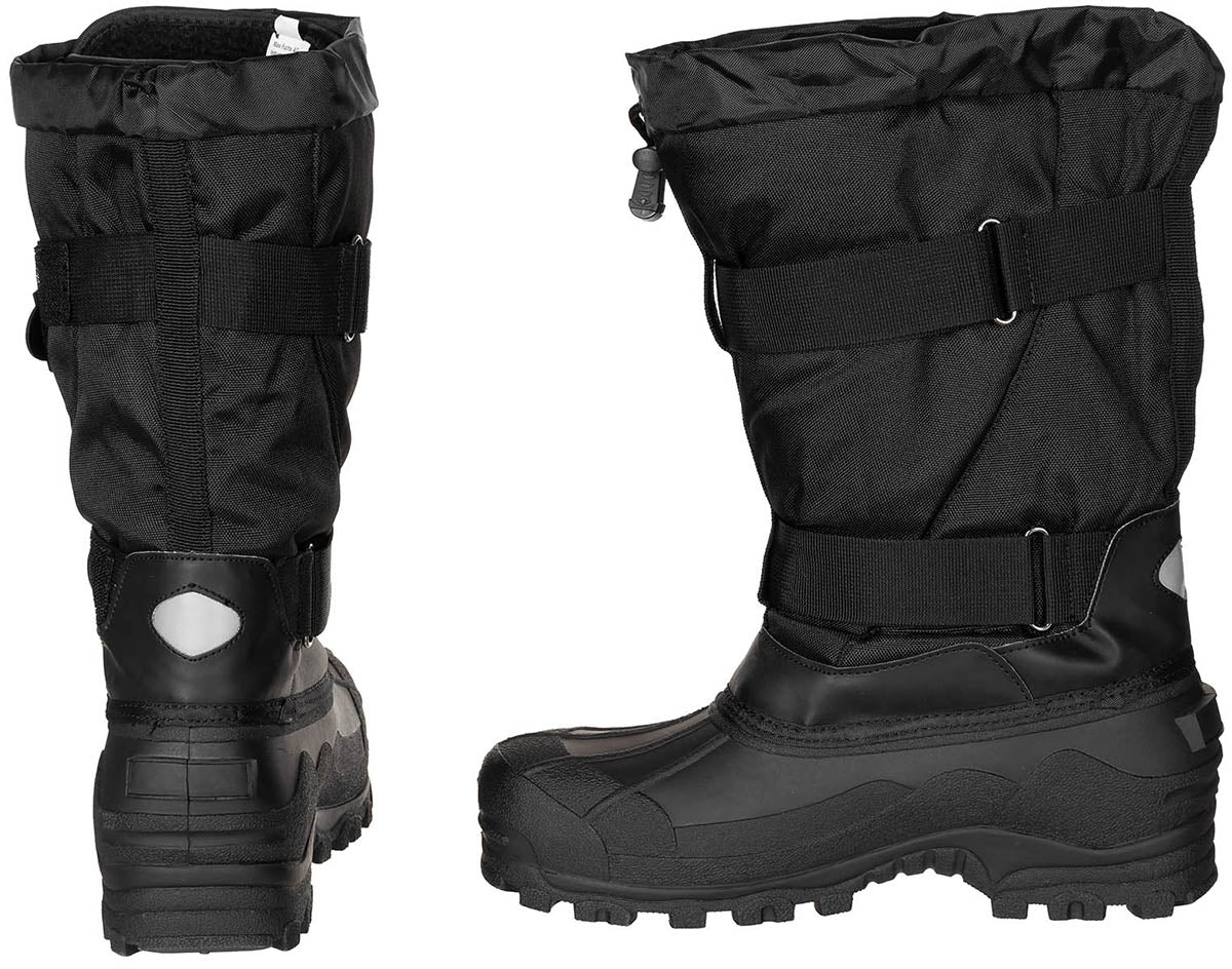 Kälteschutzstiefel, "Fox 40 C"mit Gummisohle, schwarz