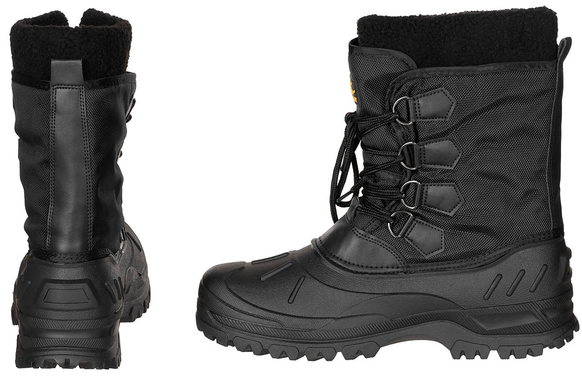 Kälteschutzstiefel, geschnürt,schwarz