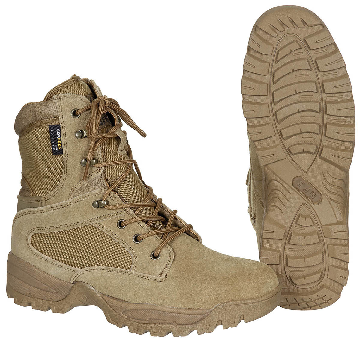 Stiefel, "Mission", Cordura,gefüttert, coyote tan