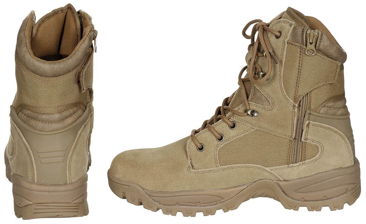 Stiefel, "Mission", Cordura,gefüttert, coyote tan