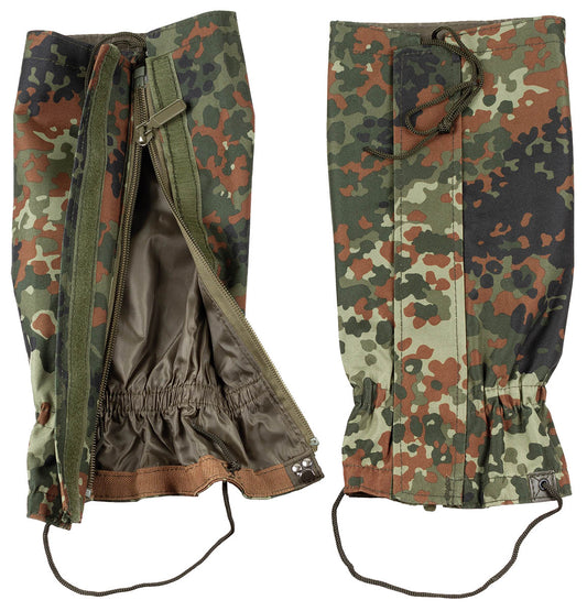 BW Nässeschutzgamaschen,flecktarn